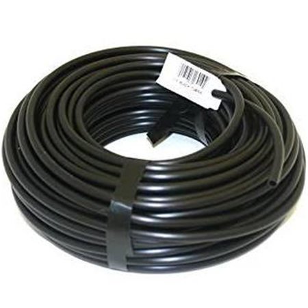 PIAZZA 0.25 in. x 50 ft. Vinyl Tubing, Black PI153163